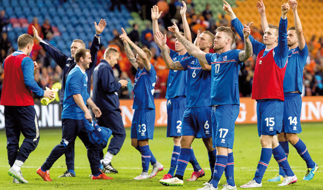 Futebol Islândia